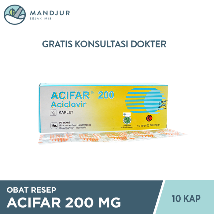 Acifar 200 mg 10 Kaplet