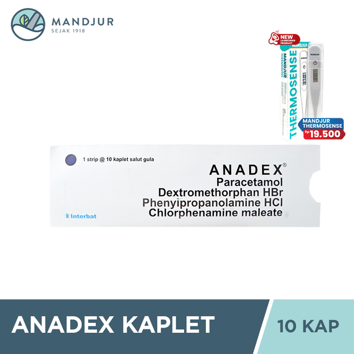 Anadex 10 Kaplet