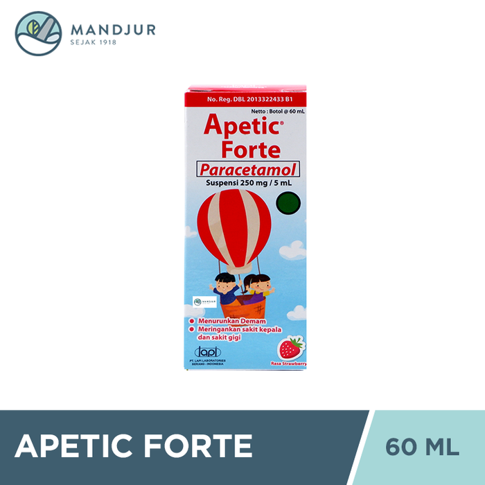 Apetic Forte Suspensi 60 mL