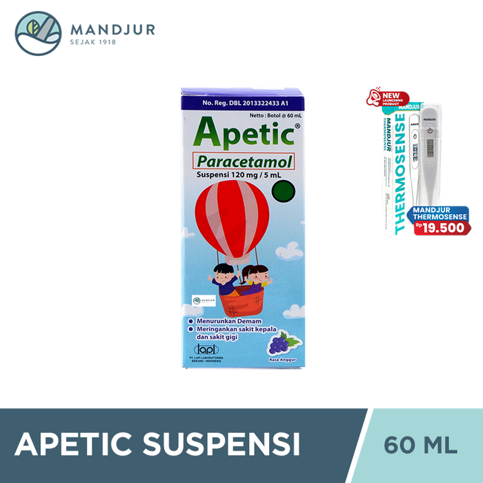 Apetic Suspensi 60 mL