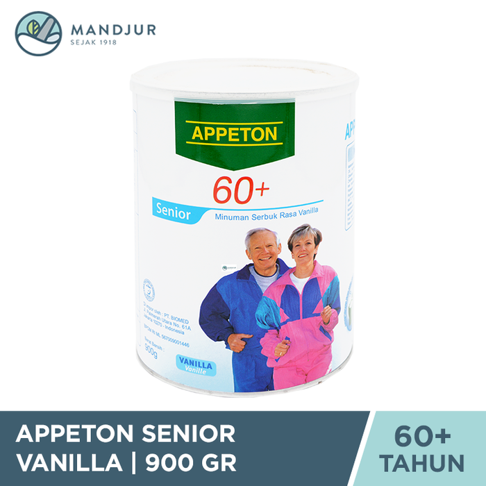 Appeton 60+ Vanilla 900 gr