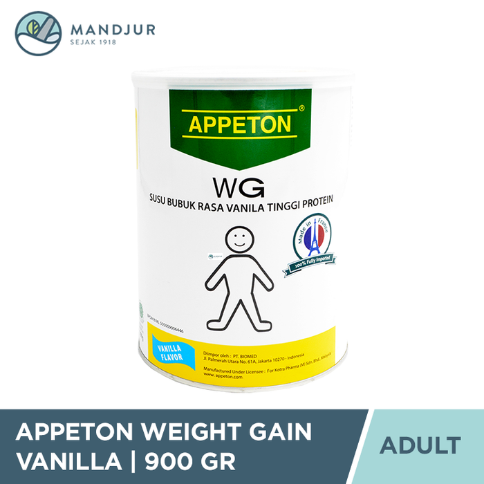 Appeton Weight Gain Adult Vanilla 900 gr