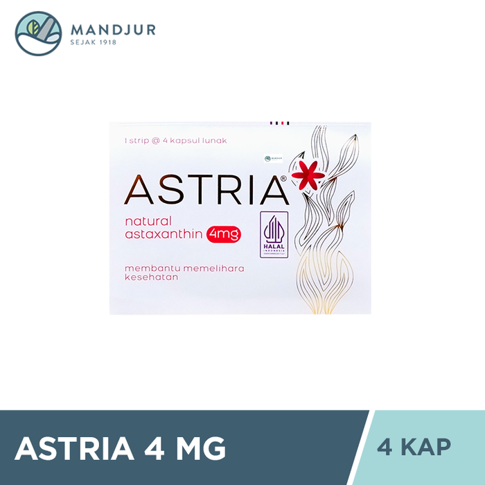 Astria 4 mg 4 Kapsul