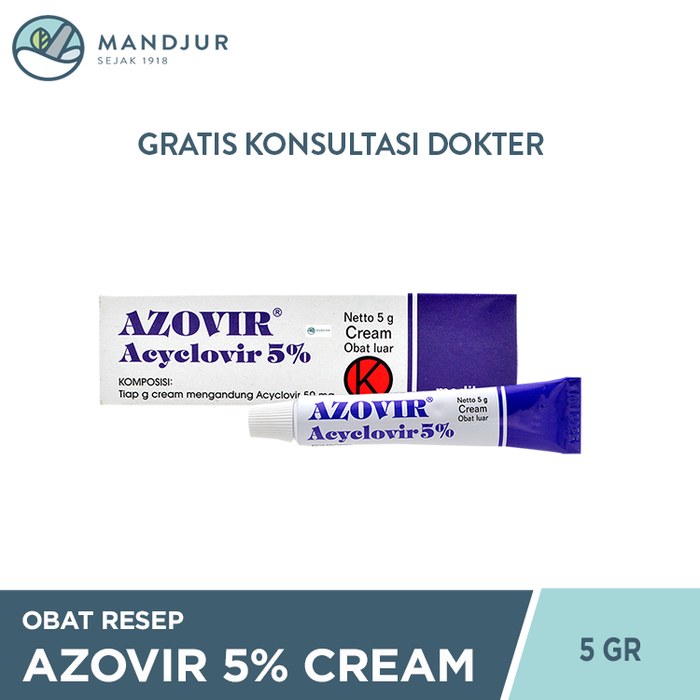 Azovir 5% Cream 5 G