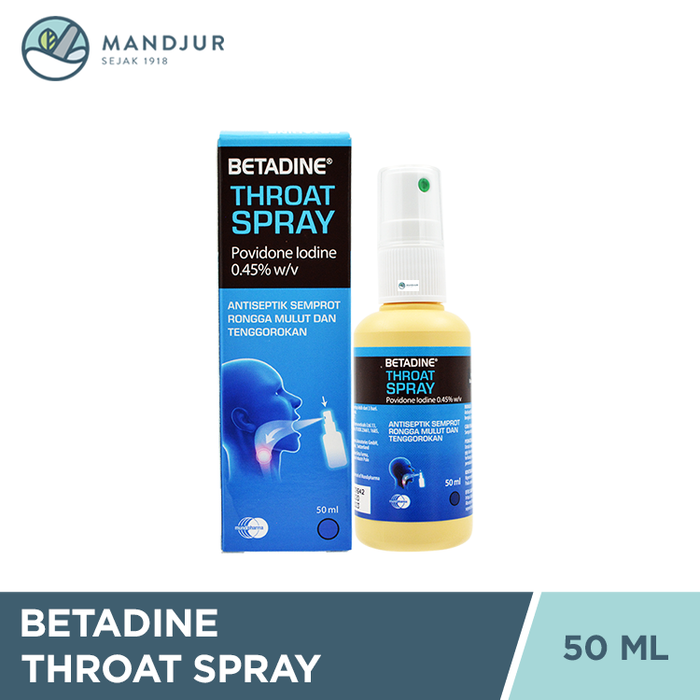 Betadine Throat Spray 50 ML