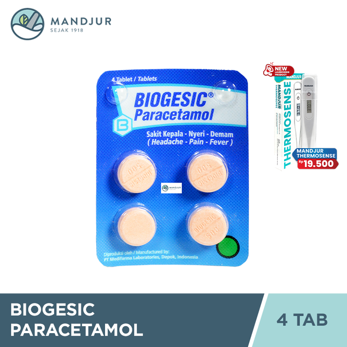 Biogesic Paracetamol