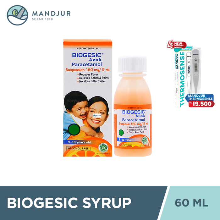 Biogesic Syrup 60 mL