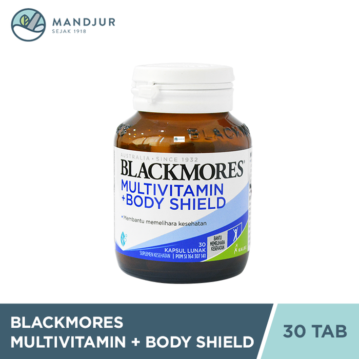 Blackmores Bio Ace Excell / Multivitamin + Body Shield 30 Kapsul