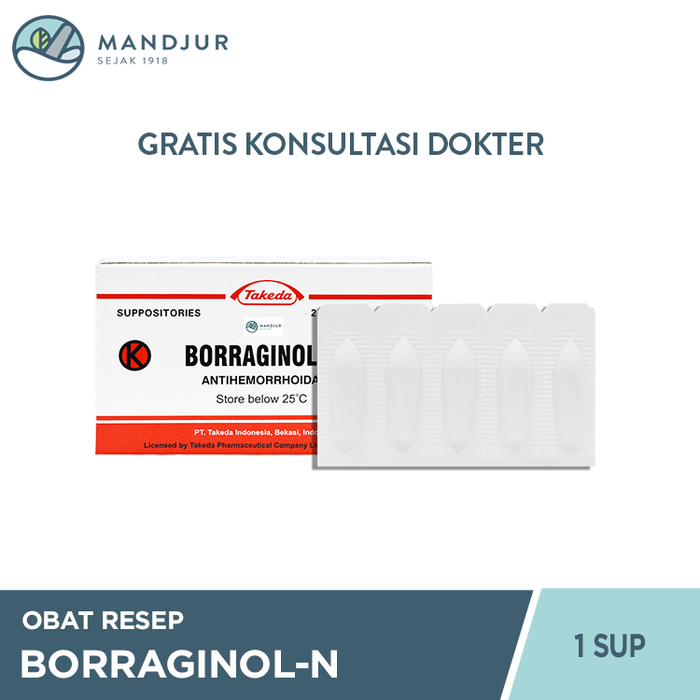 Borraginol N 1 Suppositoria