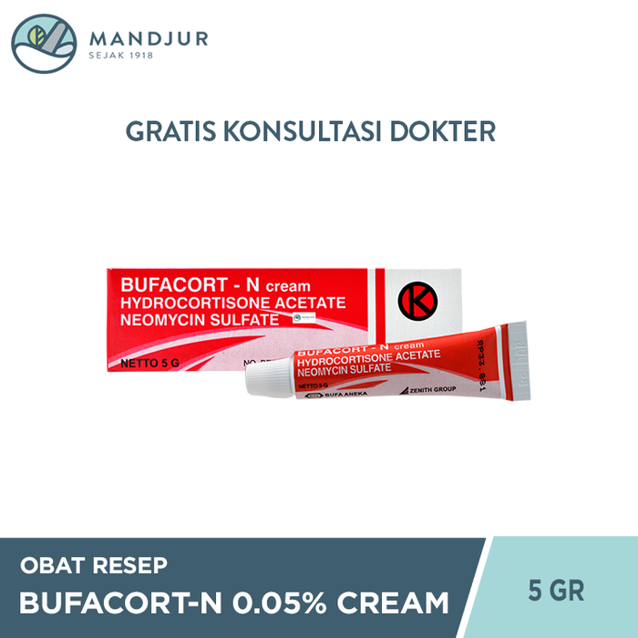 Bufacort-N 0.5% Cream 5 g