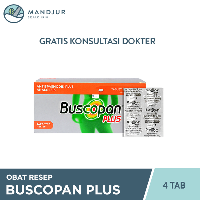 Buscopan Plus 4 Tablet