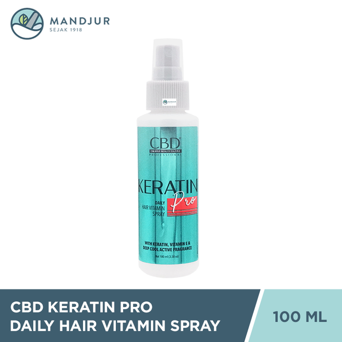 CBD Keratin Pro Daily Hair Vitamin Spray 100 mL