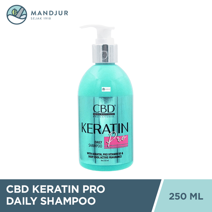 CBD Keratin Pro Daily Shampoo 250 mL