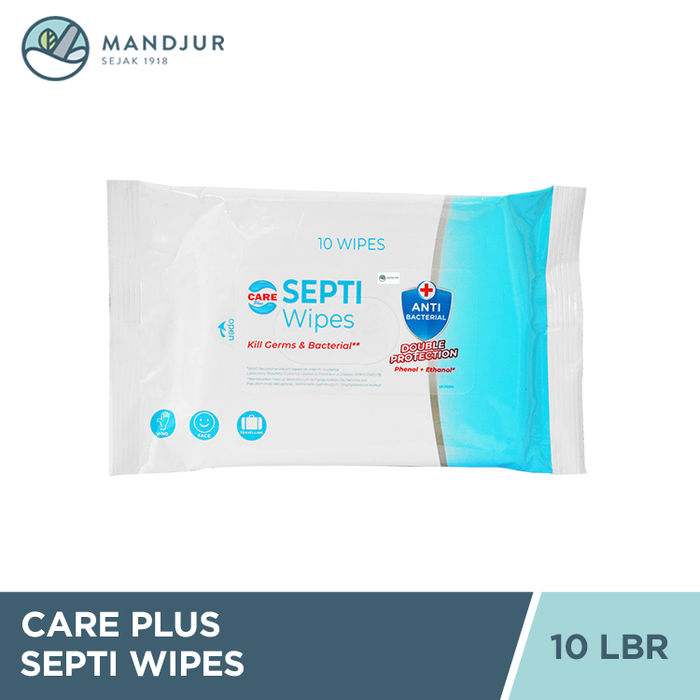 Care Plus Septi Wipes Isi 10 Lbr