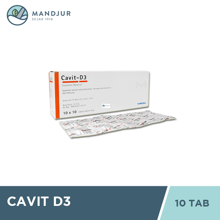 Cavit D3 Strip 10 Tablet