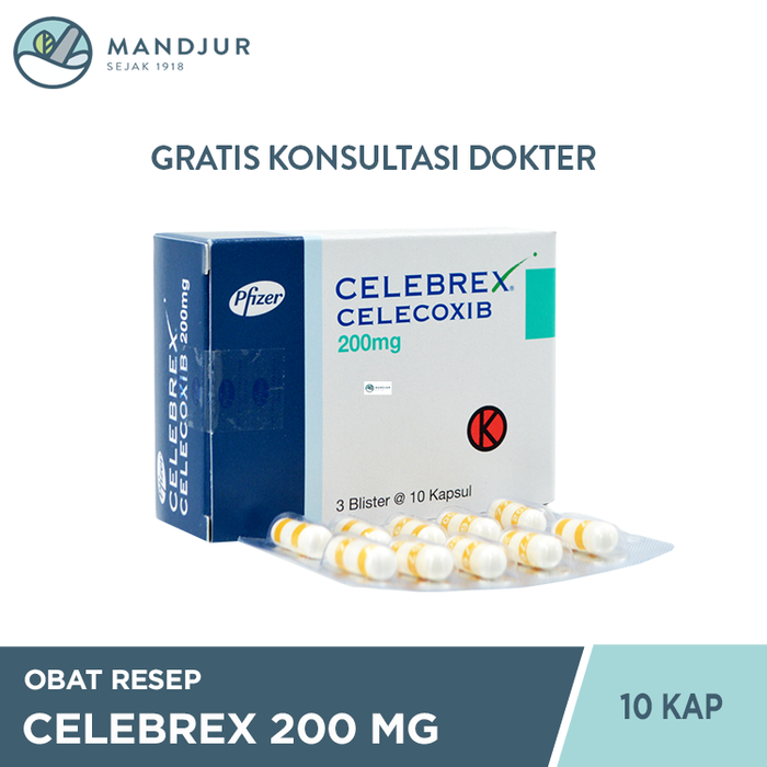 Celebrex 200 Mg 10 Kapsul