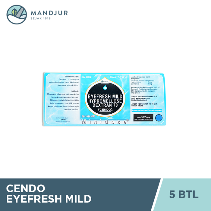 Cendo Eyefresh Mild Minidose 0.6 ML