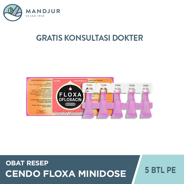 Cendo Floxa Minidose 0.6 ML