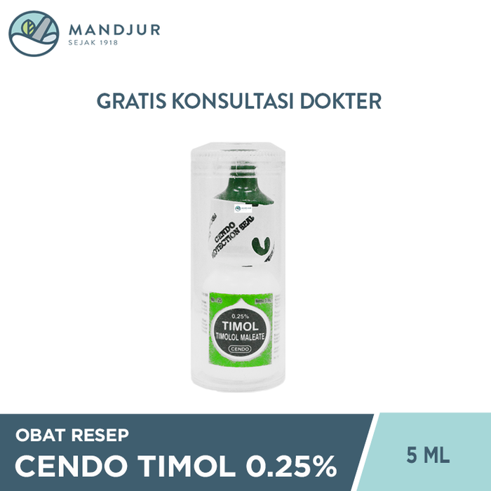 Cendo Timol 0.25% Eye Drop 5ml