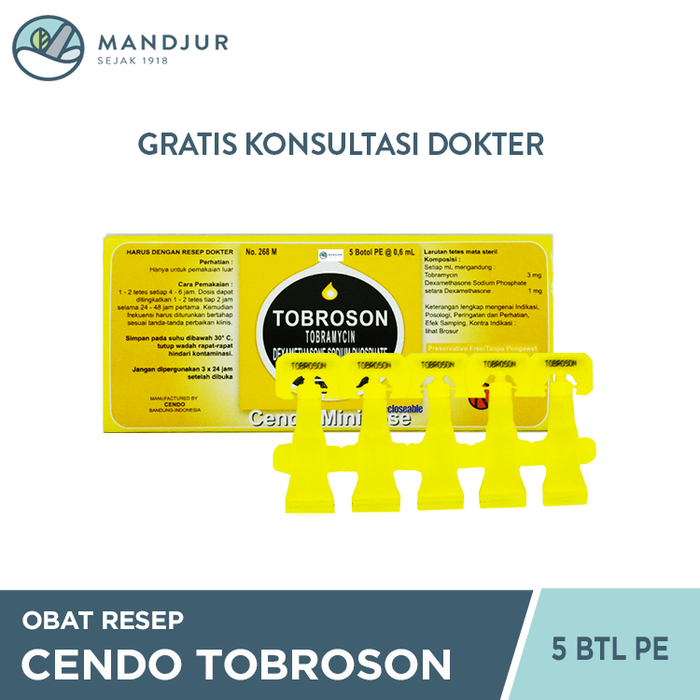 Cendo Tobroson Minidose 0.6 mL