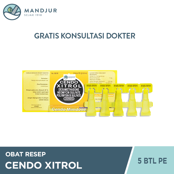 Cendo Xitrol Minidose 0.6 ML