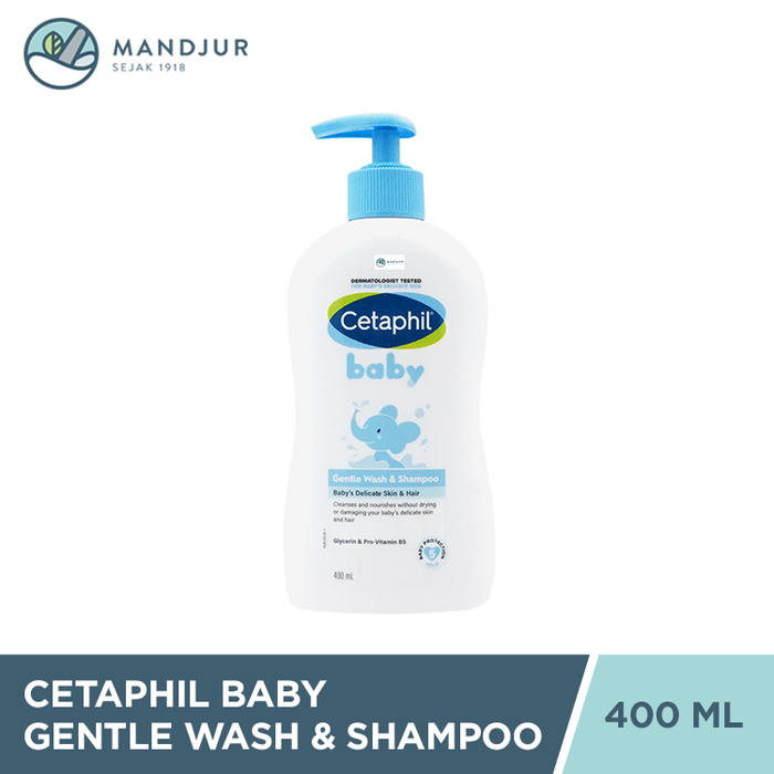 Cetaphil Baby Gentle Wash & Shampoo 400 mL