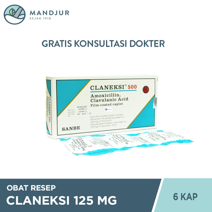 Claneksi Strip 6 Kaplet