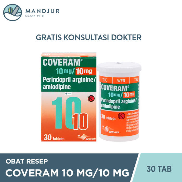 Coveram 10 mg/10 mg 30 Tablet