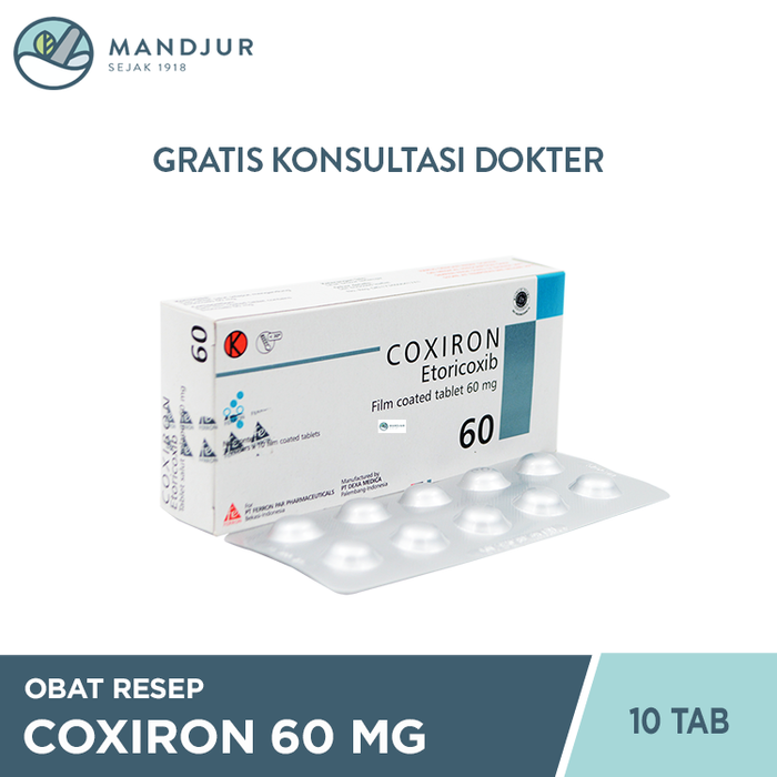 Coxiron 60 mg 10 Tablet