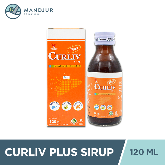 Curliv Plus Sirup 120 ML