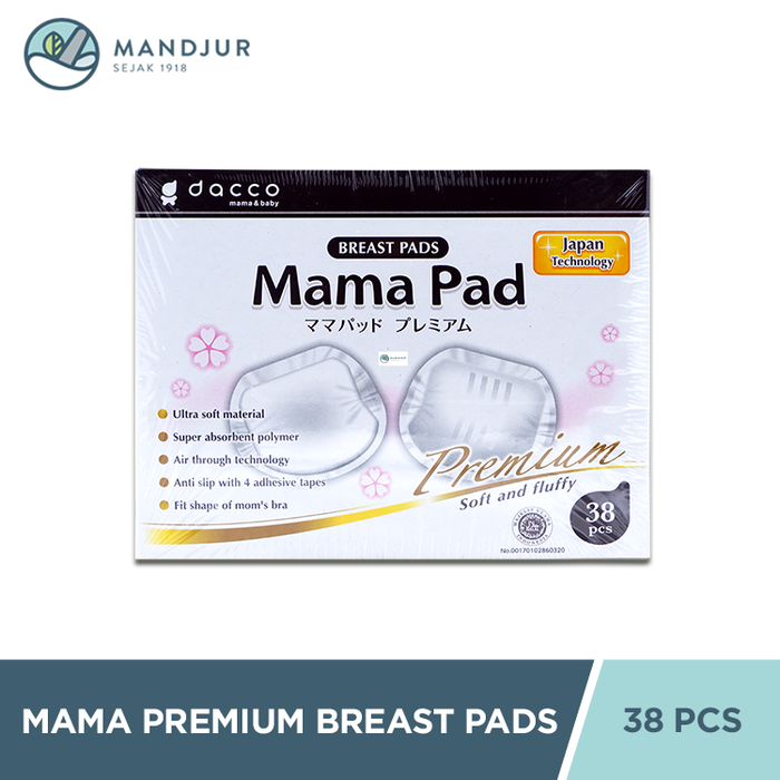 Dacco Mama Pad Premium Breastpad Isi 38 Pcs