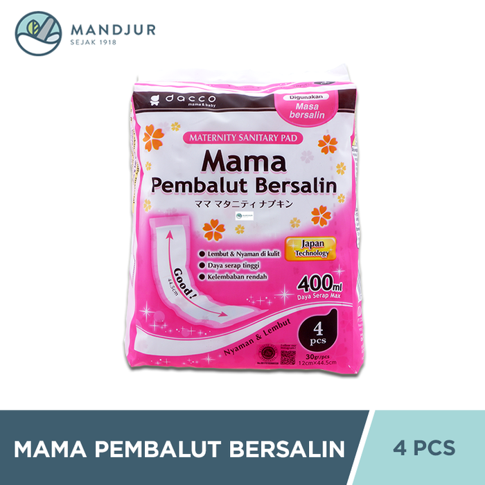 Dacco Mama Pembalut Bersalin Isi 4 Pcs