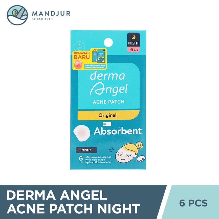 Derma Angel Acne Patch Night 6 Pcs