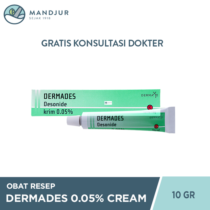 Dermades 0.5 mg/g Cream 10 g