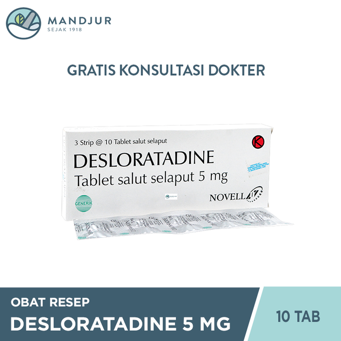 Desloratadine 5 mg 10 Tablet