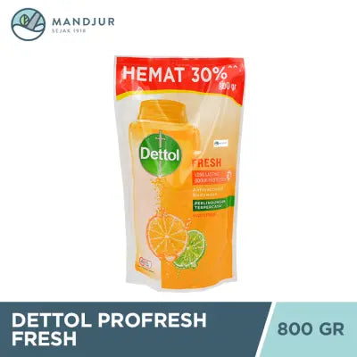 Sabun Mandi Cair Dettol ProFresh Fresh 800 Gram