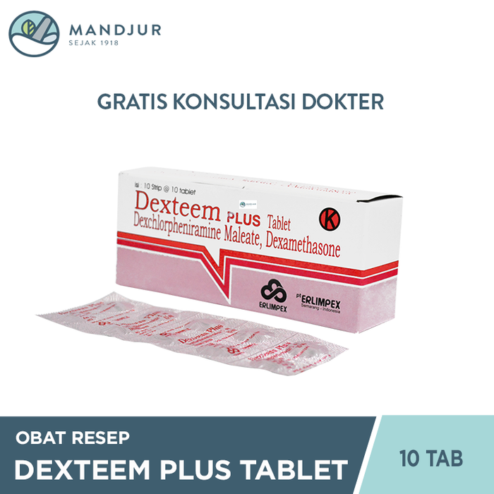 Dexteem Plus Strip Isi 10 Tablet