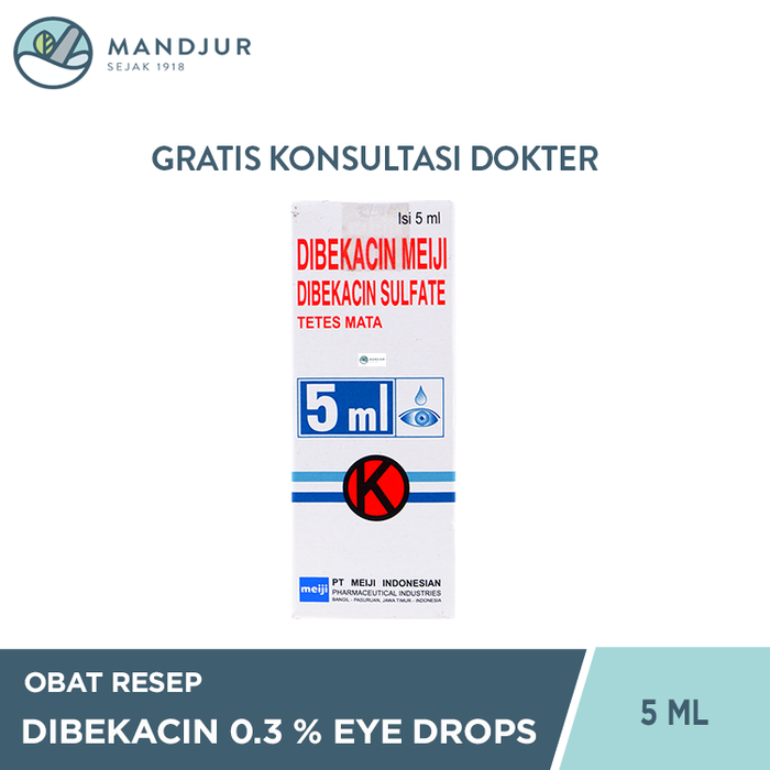 Dibekacin 0.3% Eye Drops 5 ml