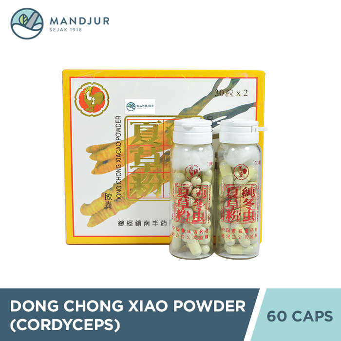 Dong Chong Xiacao Powder Capsule (Cordyceps)