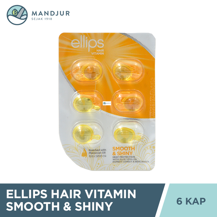 Ellips Hair Vitamin Smooth & Shiny 6 Kapsul