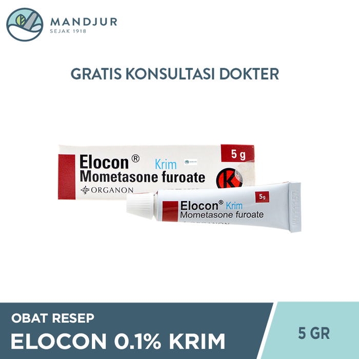 Elocon 0.1% Cream 5 G