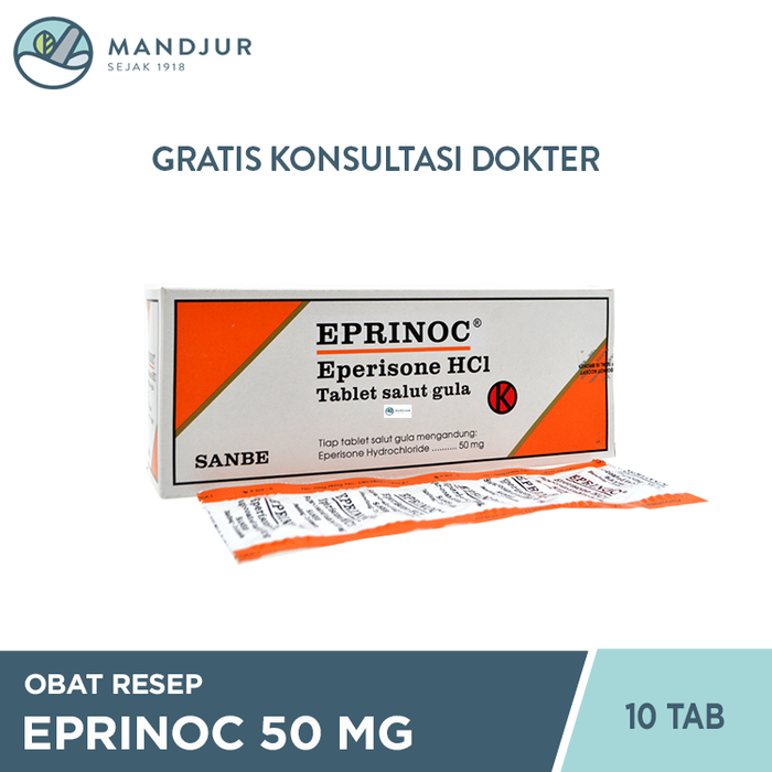 Eprinoc 50 mg 10 Tablet