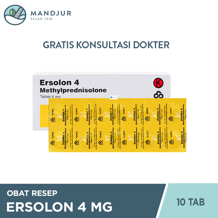 Ersolon 4 mg 10 Tablet