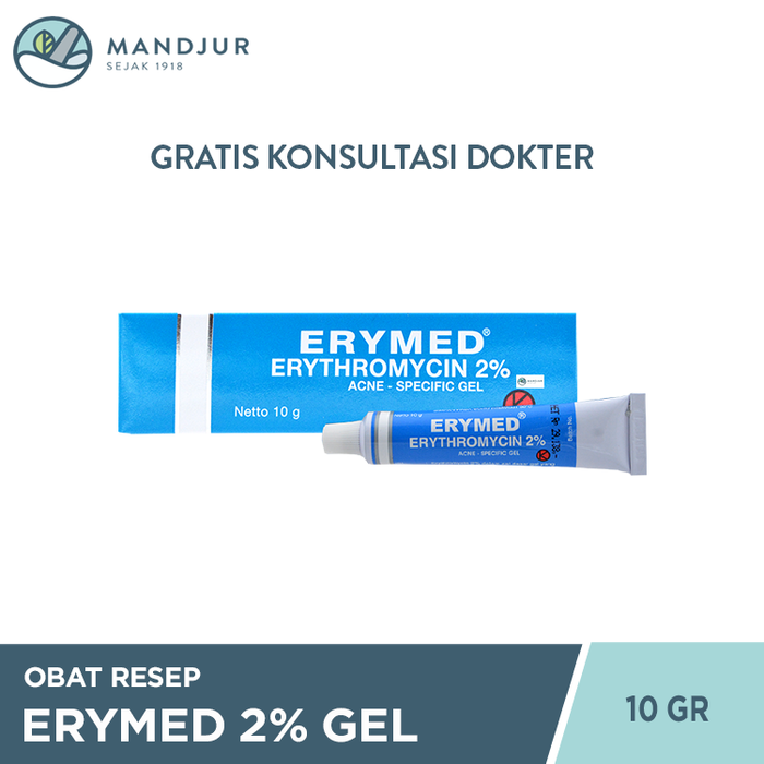 Erymed 2% Gel 10 G