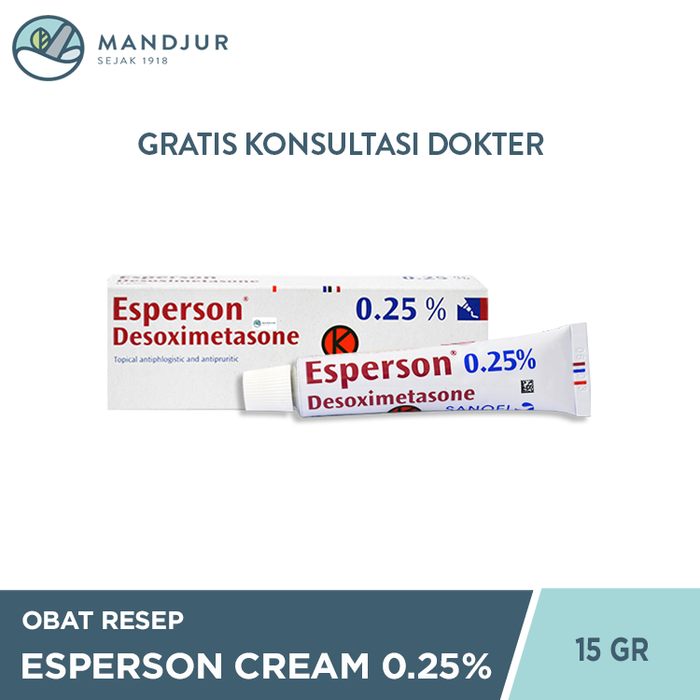 Esperson Cream 0.25% 15 Gram