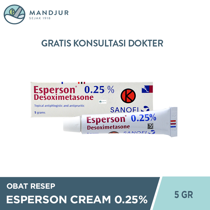 Esperson Cream 0.25% 5 Gram