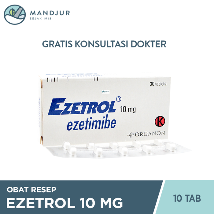 Ezetrol 10 mg 10 Tablet