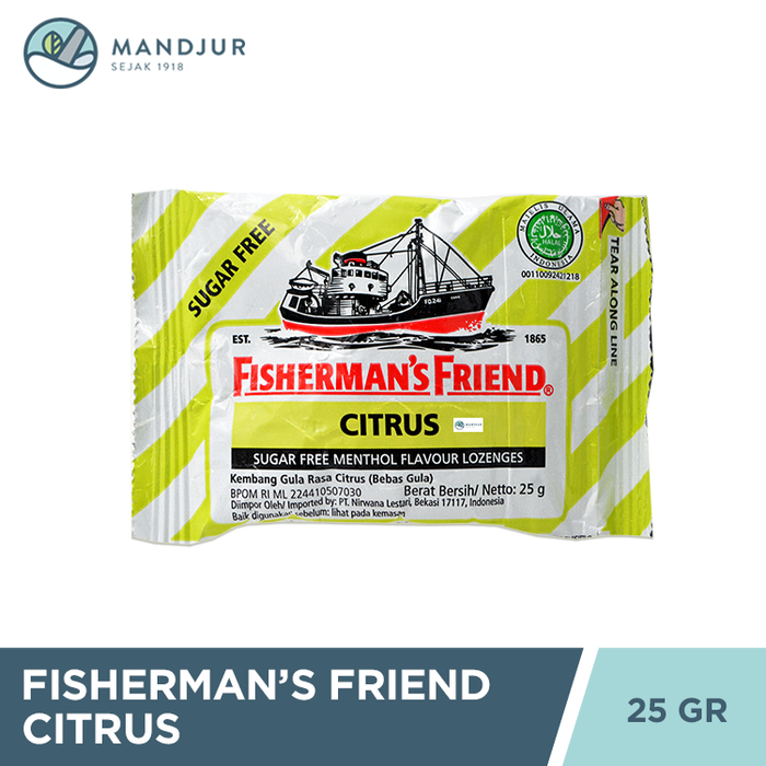 Fisherman's Friend Citrus Sugar Free