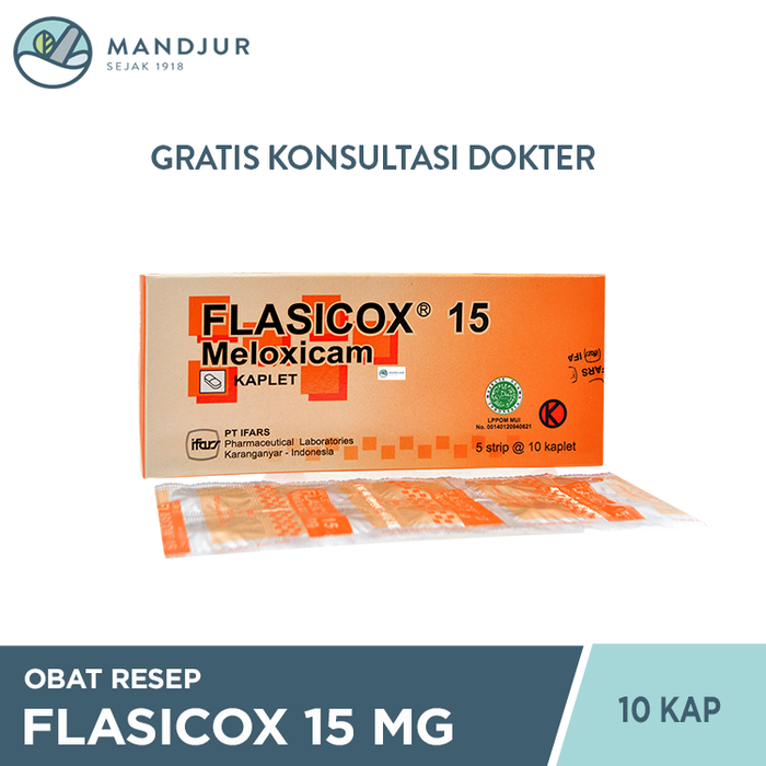 Flasicox 15 mg 10 Kaplet