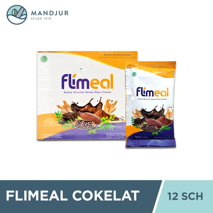 Flimeal Coklat Vegan 12 Sachet